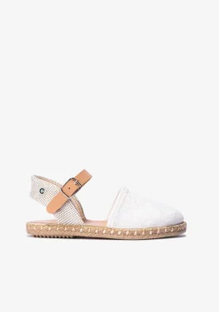 Conguitos Alpargatas Bordado Blanco^ Alpargatas|Zapatos De Ceremonia