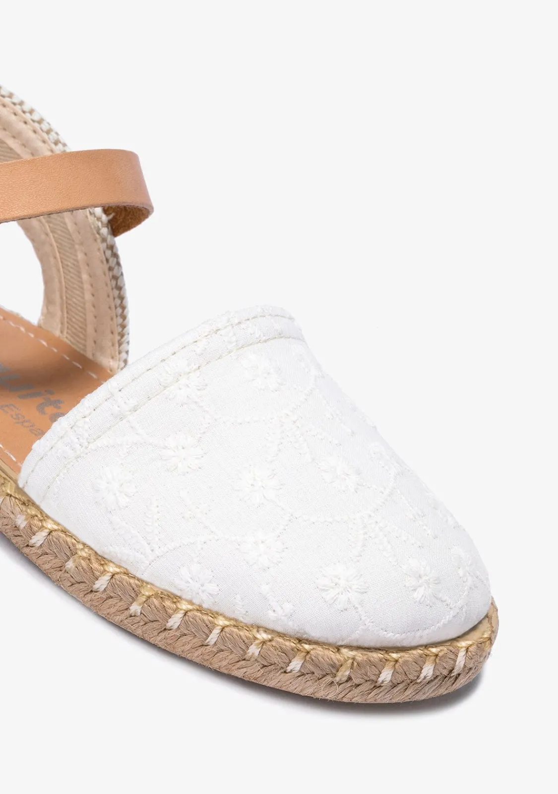 Conguitos Alpargatas Bordado Blanco^ Alpargatas|Zapatos De Ceremonia