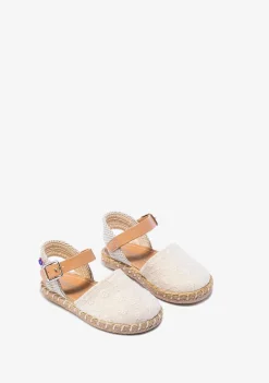 Conguitos Alpargatas De Bebé Bordado Beige^ Alpargatas|Alpargatas