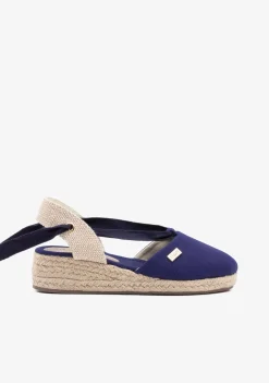 Conguitos Alpargatas De Niña Cuña Marino^ Sandalias|Alpargatas