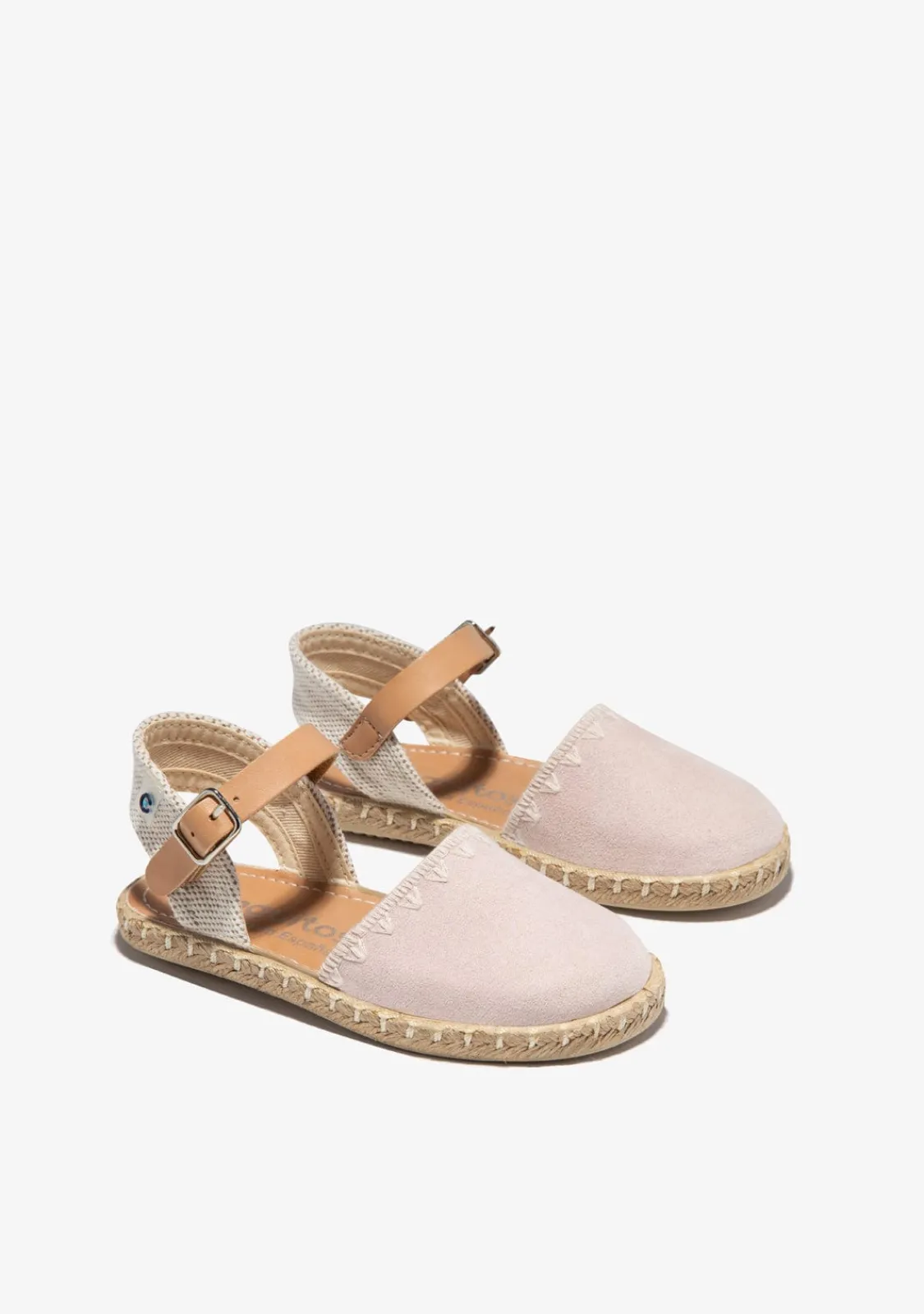 Conguitos Alpargatas Hebilla Bordado Rosa^ Alpargatas|Zapatos De Ceremonia