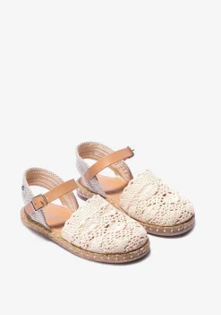 Conguitos Alpargatas Macramé Beige^ Alpargatas|Zapatos De Ceremonia