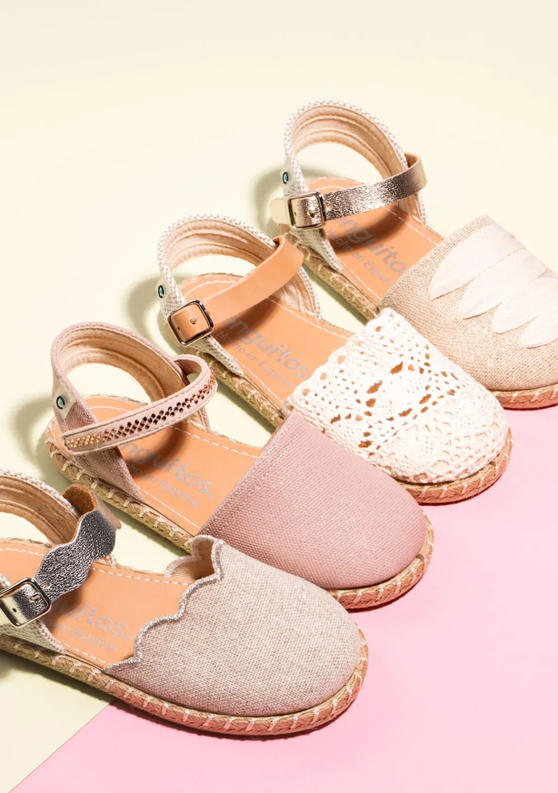 Conguitos Alpargatas Macramé Beige^ Alpargatas|Zapatos De Ceremonia