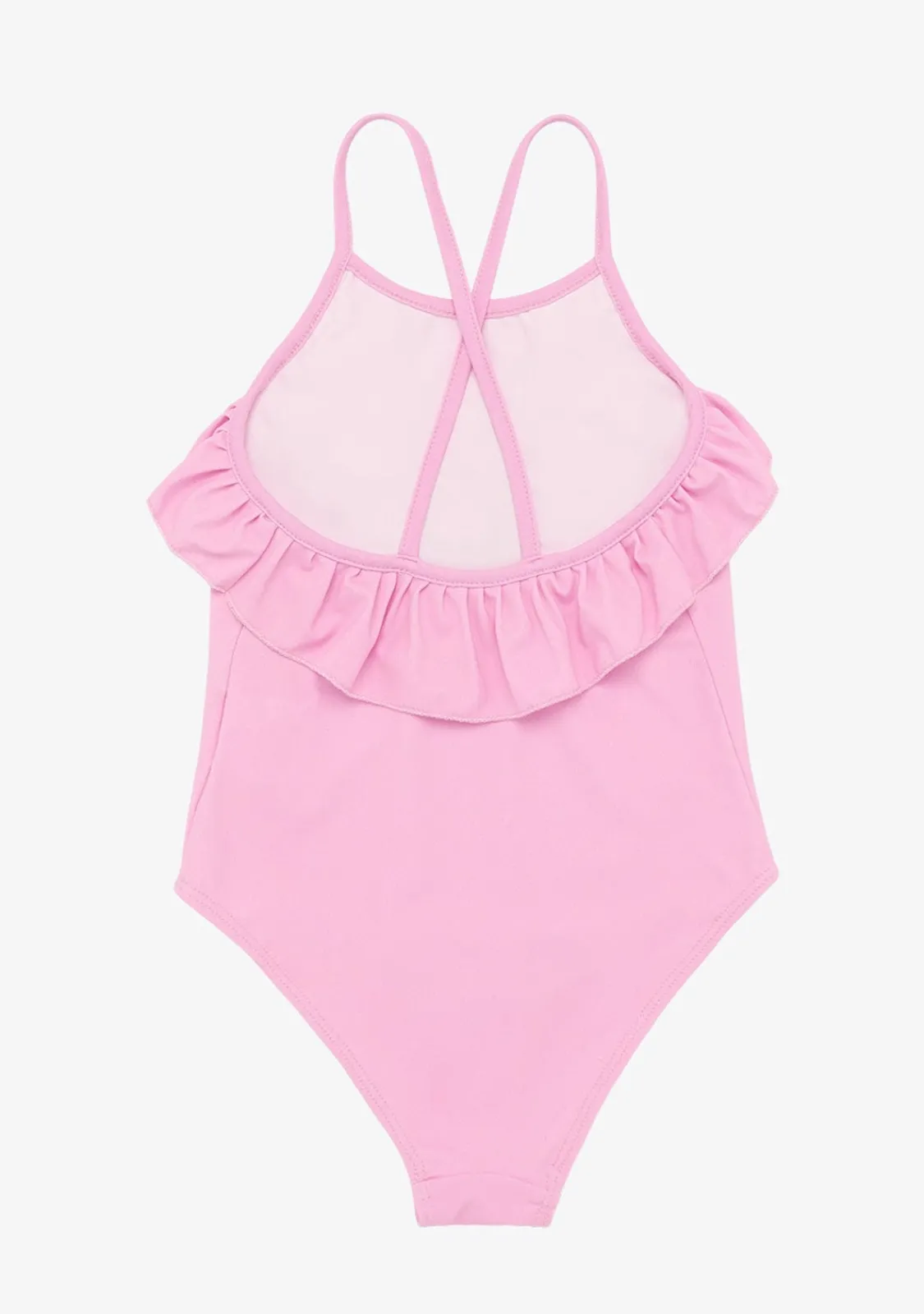 Conguitos Bañador De Niña Volante Rosa^ Baño