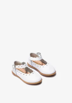 Conguitos Bailarinas De Bebé Hebilla Blanco^ Bailarinas|Zapatos De Ceremonia