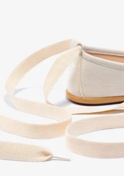 Conguitos Bailarinas De Niña Con Lazo Beige B&W^ Zapatos|Zapatos De Ceremonia