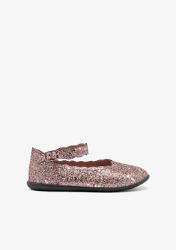 Conguitos Bailarinas Ondas Glitter Multicolor^ Bailarinas|Zapatos De Ceremonia