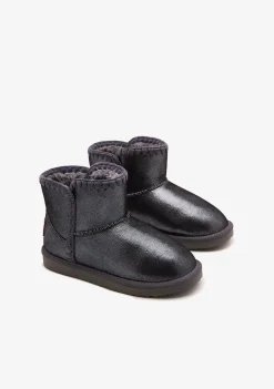 Conguitos Botas Australianas Bajas Bordado Plomo B&W^ Botas Australianas|Botas Australianas