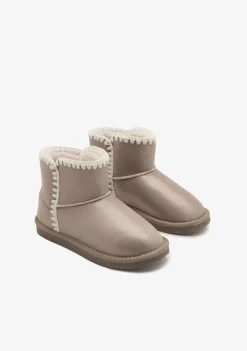 Conguitos Botas Australianas Bajas Bordado Bronce^ Botas Australianas|Botas