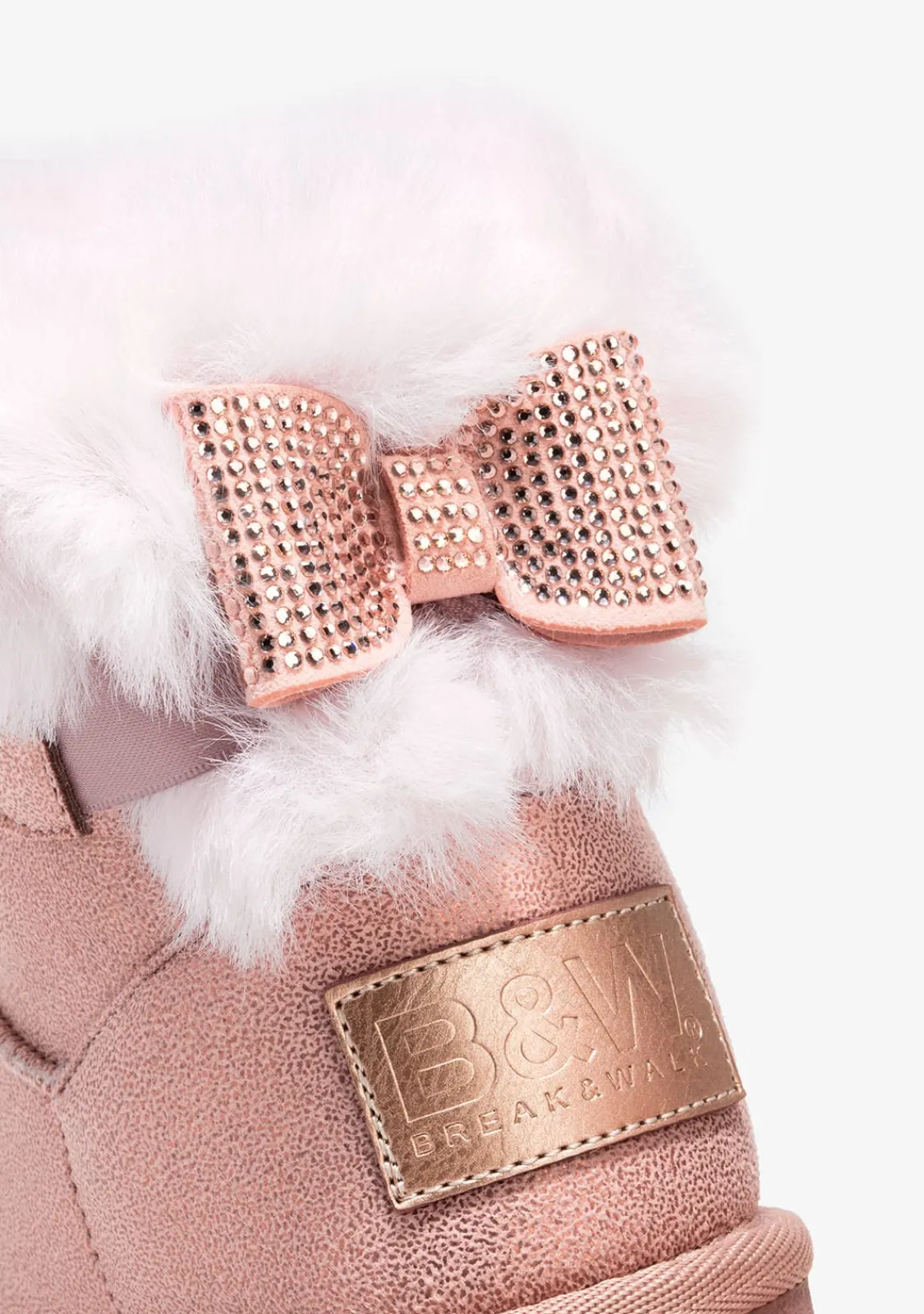 Conguitos Botas Australianas De Niña Strass Rosa B&W^ Botas Australianas|Botas Australianas