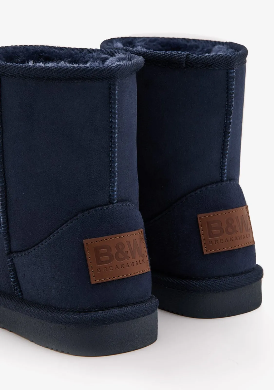 Conguitos Botas Australianas Logo Water Repellent Marino B&W^ Botas Australianas|Botas Australianas