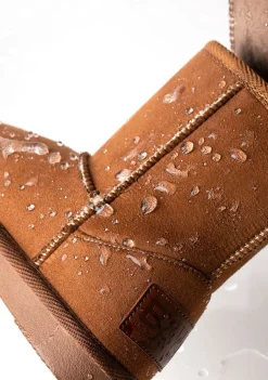 Conguitos Botas Australianas Logo Water Repellent Tan B&W^ Botas Australianas|Botas Australianas