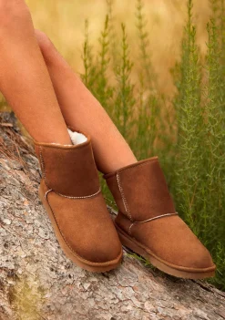 Conguitos Botas Australianas Logo Water Repellent Tan B&W^ Botas Australianas|Botas Australianas