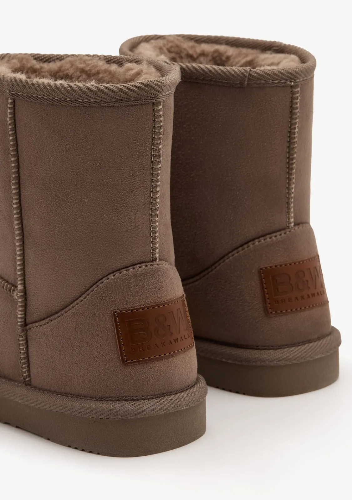 Conguitos Botas Australianas Logo Water Repellent Taupe B&W^ Botas Australianas|Botas Australianas