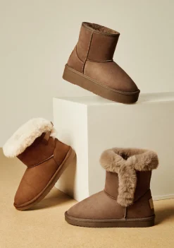 Conguitos Botas Australianas Water Repellent Taupe B&W^ Botas Australianas|Botas Australianas