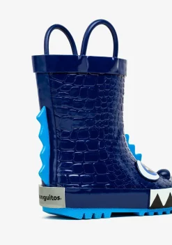Conguitos Botas De Agua Dinosaurios Azul De Goma^ Botas De Agua|Botas De Agua