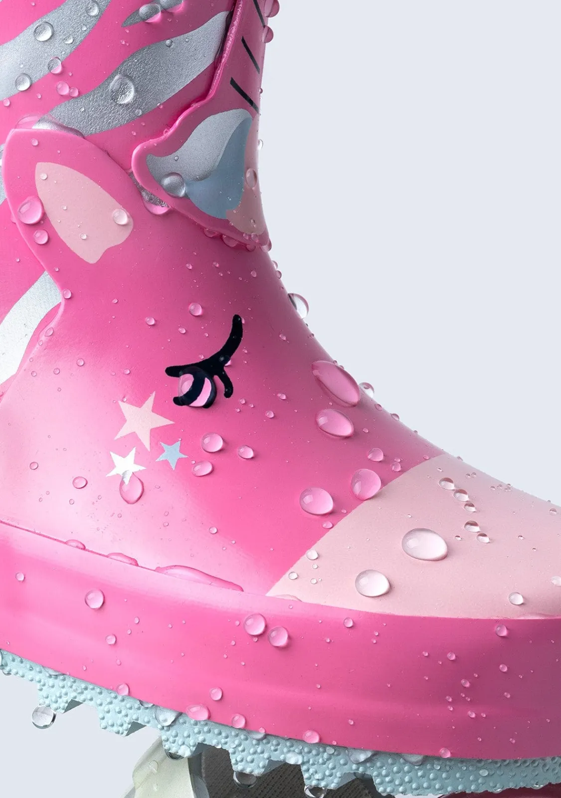 Conguitos Botas De Agua Unicornio Rosa De Goma^ Botas De Agua|Botas De Agua