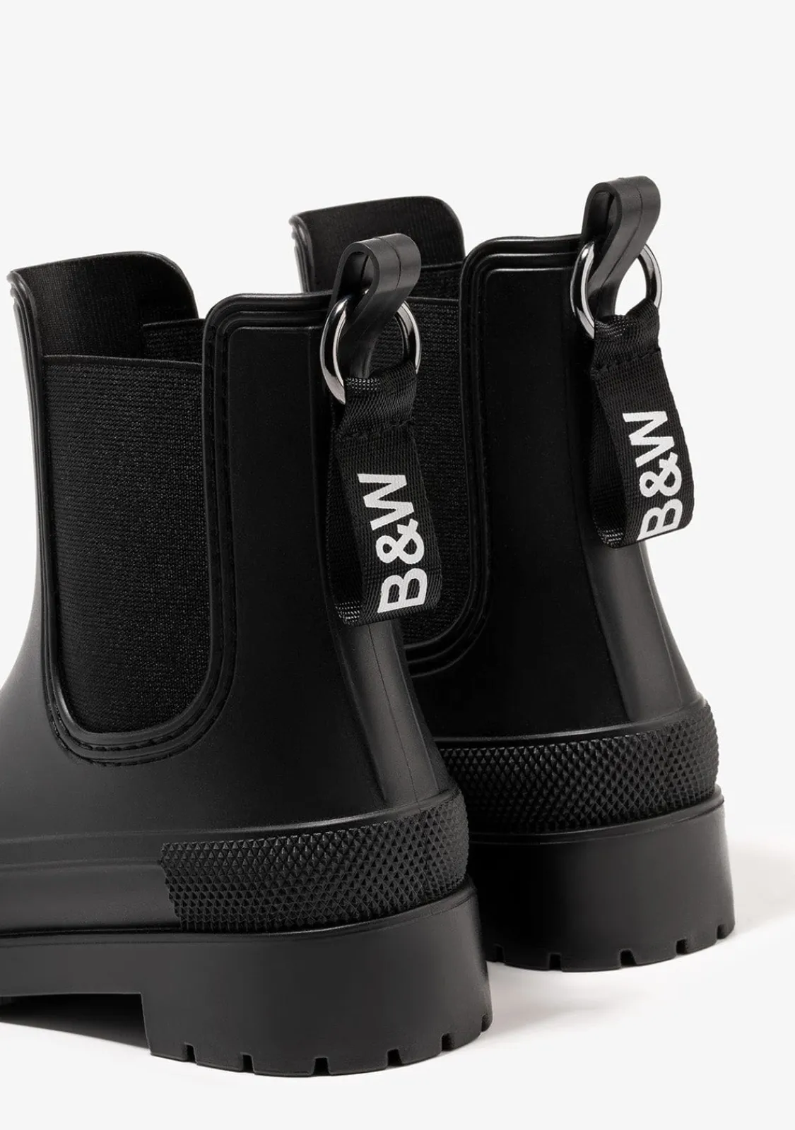 Conguitos Botas De Agua Unisex Negro B&W^ Botas|Botas De Agua