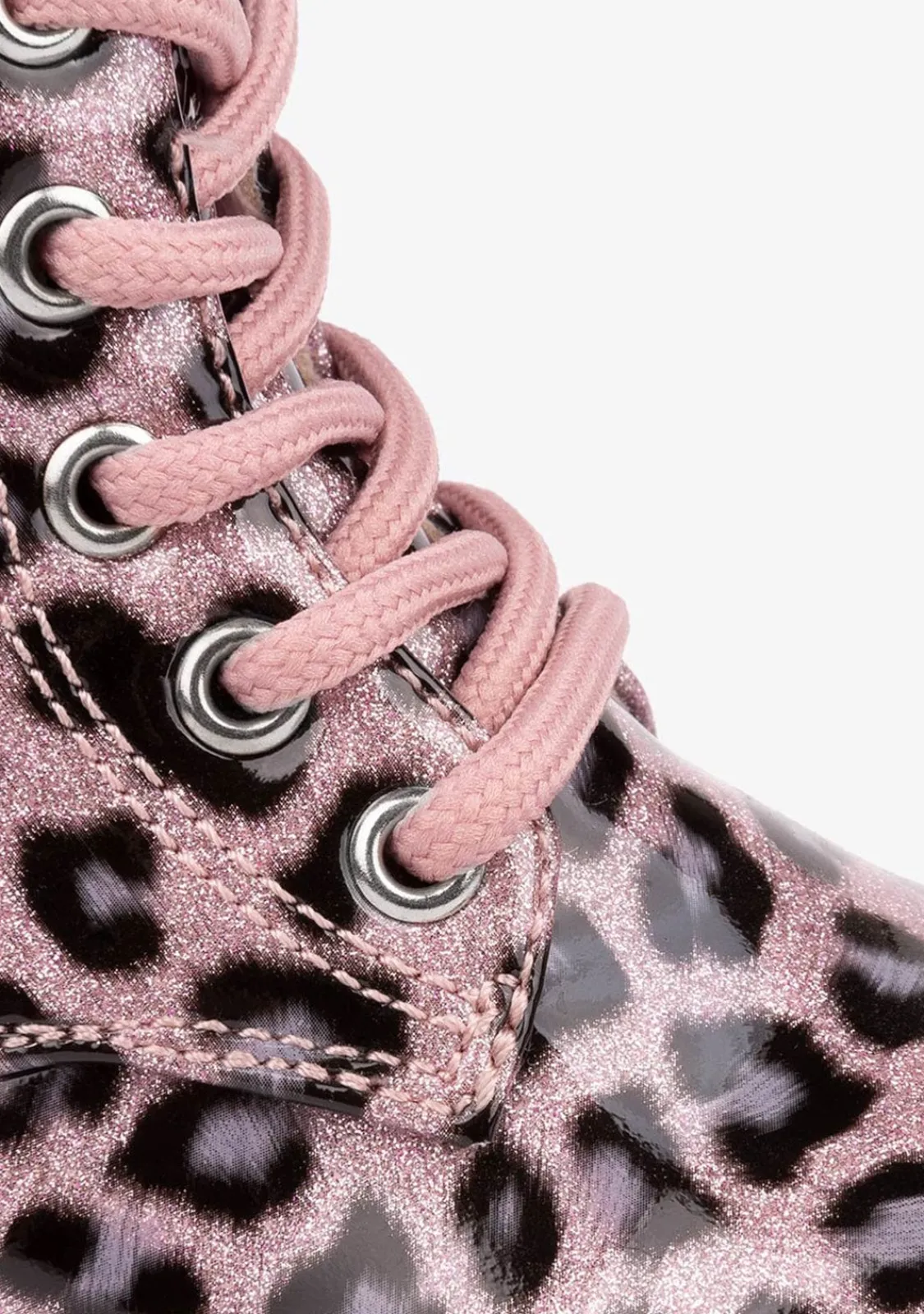 Conguitos Botas Militares De Bebé Leopardo Rosa^ Botas|Botas