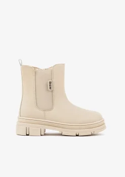 Conguitos Botines De Niña Chelsea Beige^ Botas|Botas