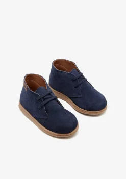 Conguitos Botines Safari Azul Marino^ Pisacacas|Botas
