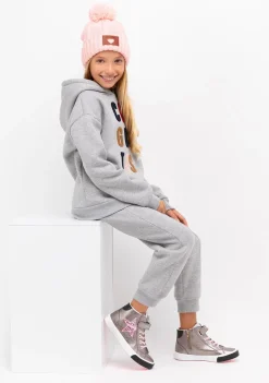 Conguitos Joggers De Niña Basic Gris^ Pantalones Y Leggins