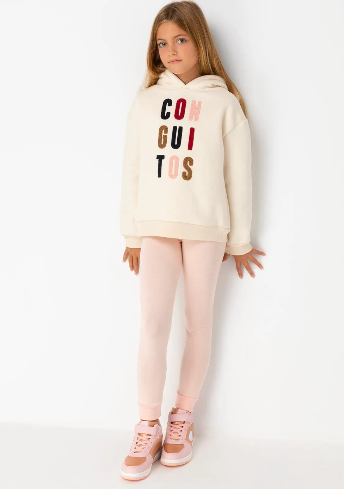 Conguitos Joggers De Niña Jersey Rosa^ Pantalones Y Leggins