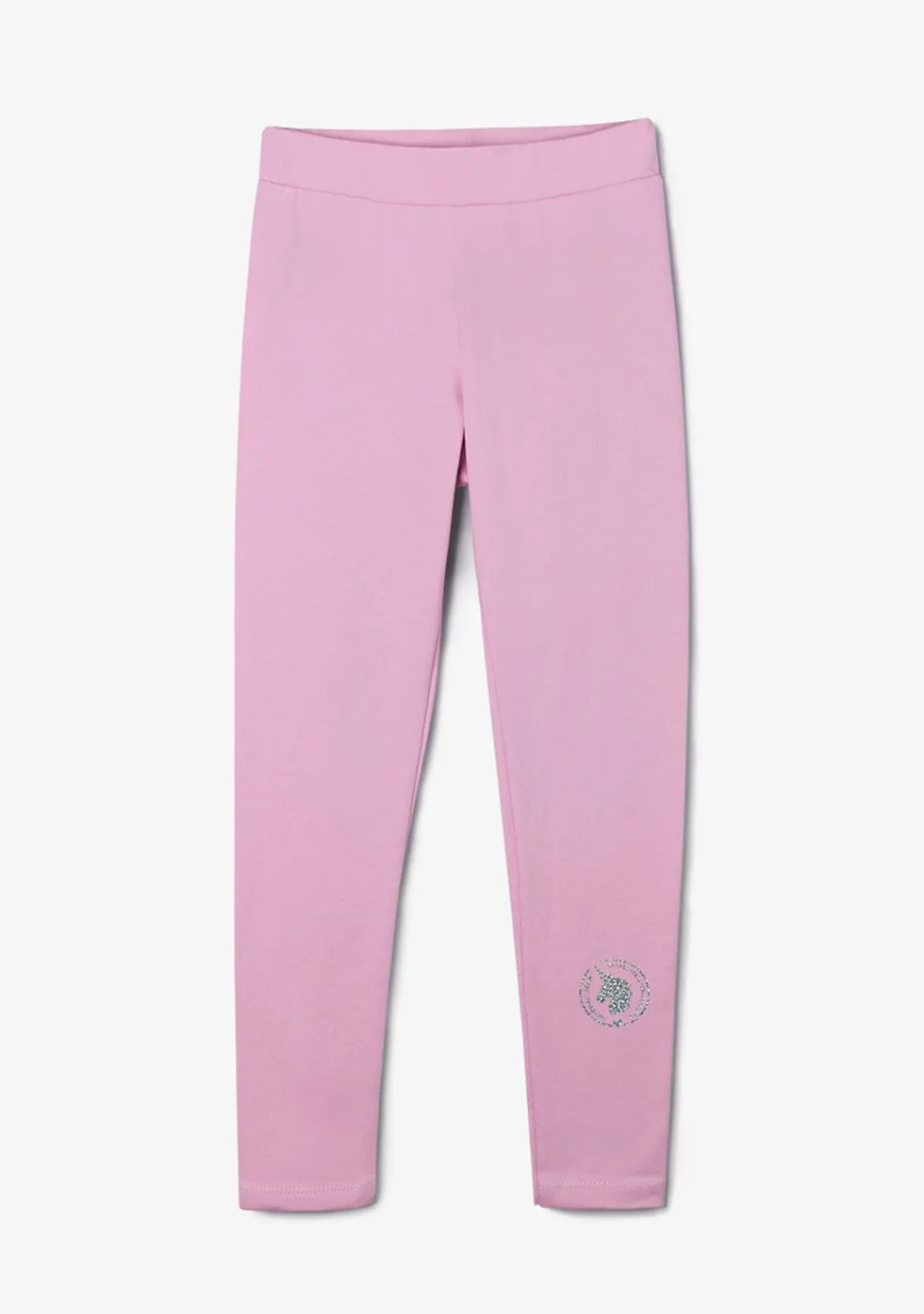 Conguitos Leggings De Niña Algodón Rosa^ Pantalones Y Leggins
