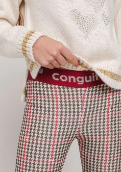 Conguitos Leggins De Niña Neopreno Pata Gallo^ Pantalones Y Leggins