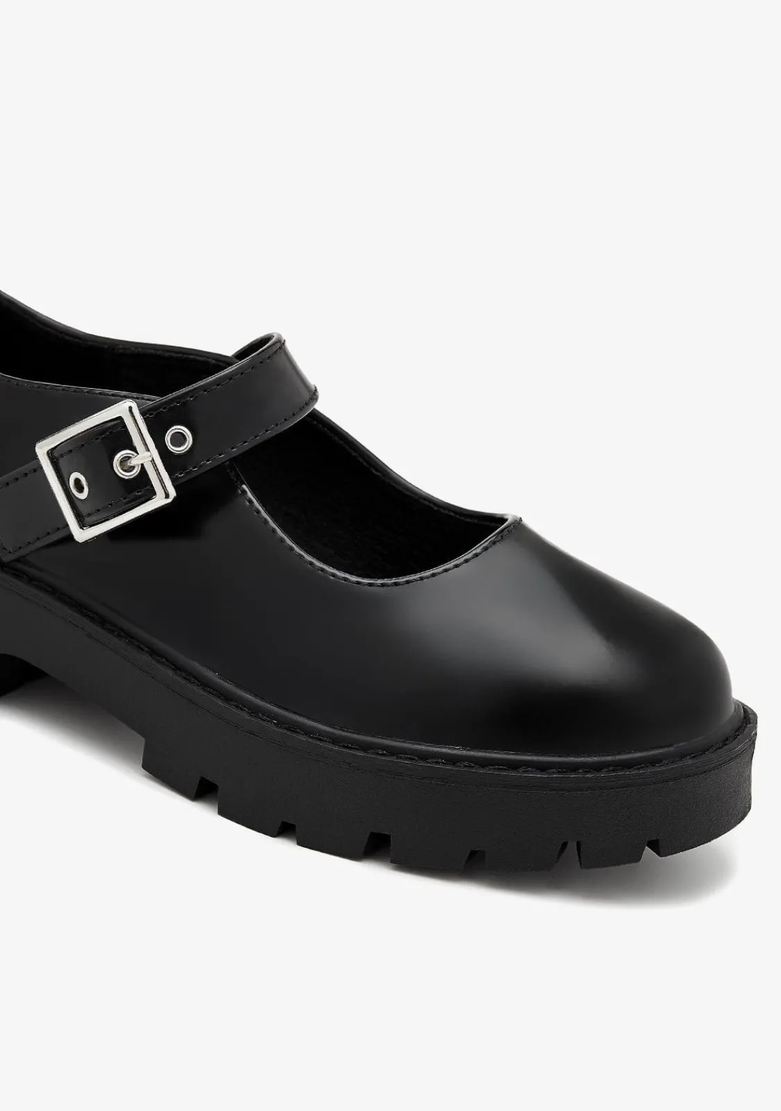 Conguitos Mocasines Hebilla Negro B&W^ Zapatos|Bailarinas