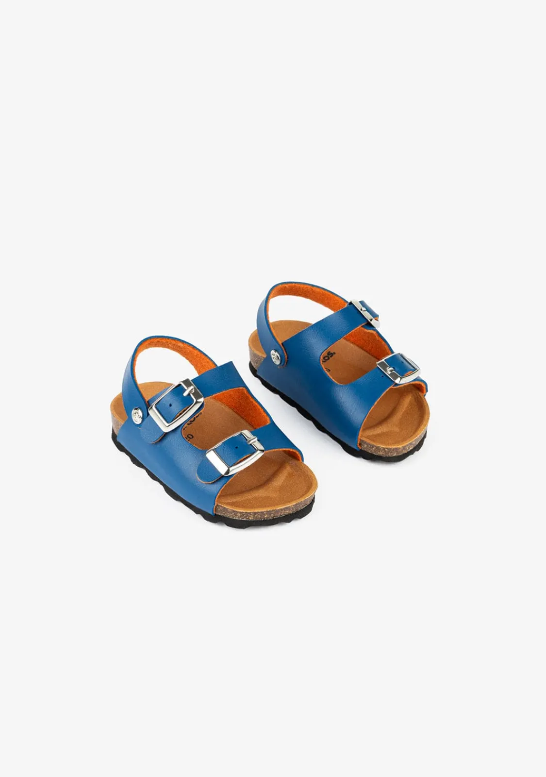 Conguitos Sandalias Bio De Bebé Polipiel Azul^ Sandalias|Sandalias Bio