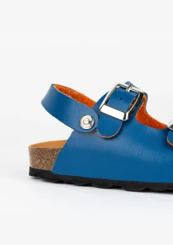 Conguitos Sandalias Bio De Bebé Polipiel Azul^ Sandalias|Sandalias Bio