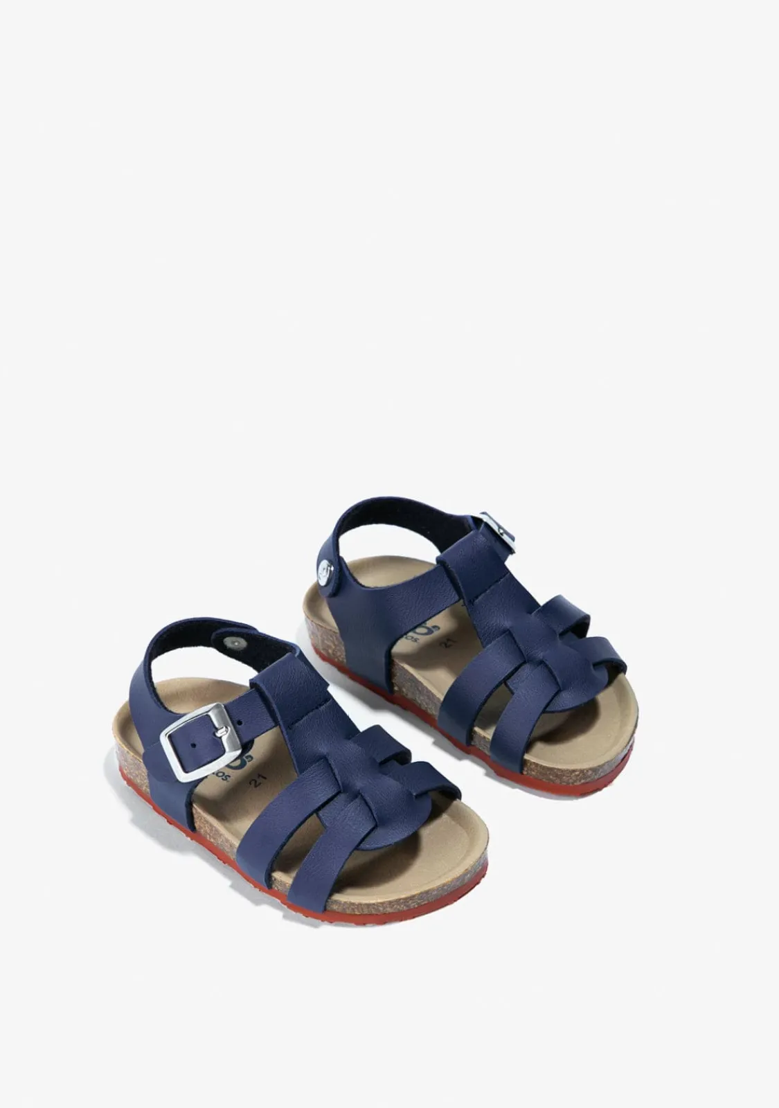 Conguitos Sandalias De Bebé Bio Hebilla Marino^ Sandalias