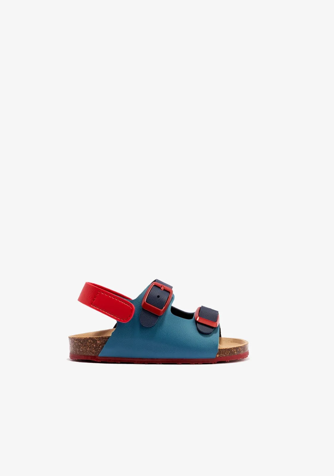 Conguitos Sandalias De Bebé Bio Multicolor Azul^ Sandalias|Sandalias Bio