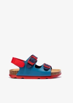 Conguitos Sandalias De Niño Bio Azul Multicolor^ Sandalias|Sandalias Bio