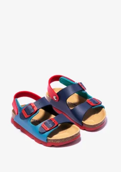 Conguitos Sandalias De Niño Bio Azul Multicolor^ Sandalias|Sandalias Bio