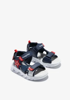 Conguitos Sandalias Deportivas Con Luces Marino^ Sandalias|Sandalias
