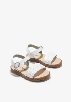 Conguitos Sandalias Hebilla Blanco^ Sandalias|Zapatos De Ceremonia