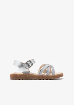 Conguitos Sandalias Hebilla Plata^ Sandalias|Zapatos De Ceremonia
