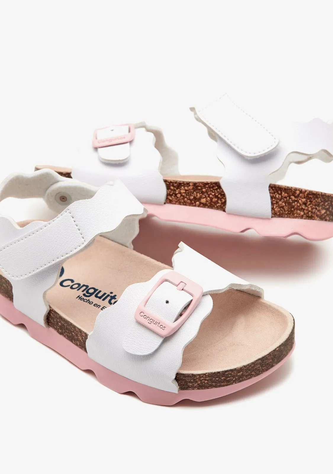 Conguitos Sandalias Ondas Bio Blanco^ Sandalias Bio|Sandalias