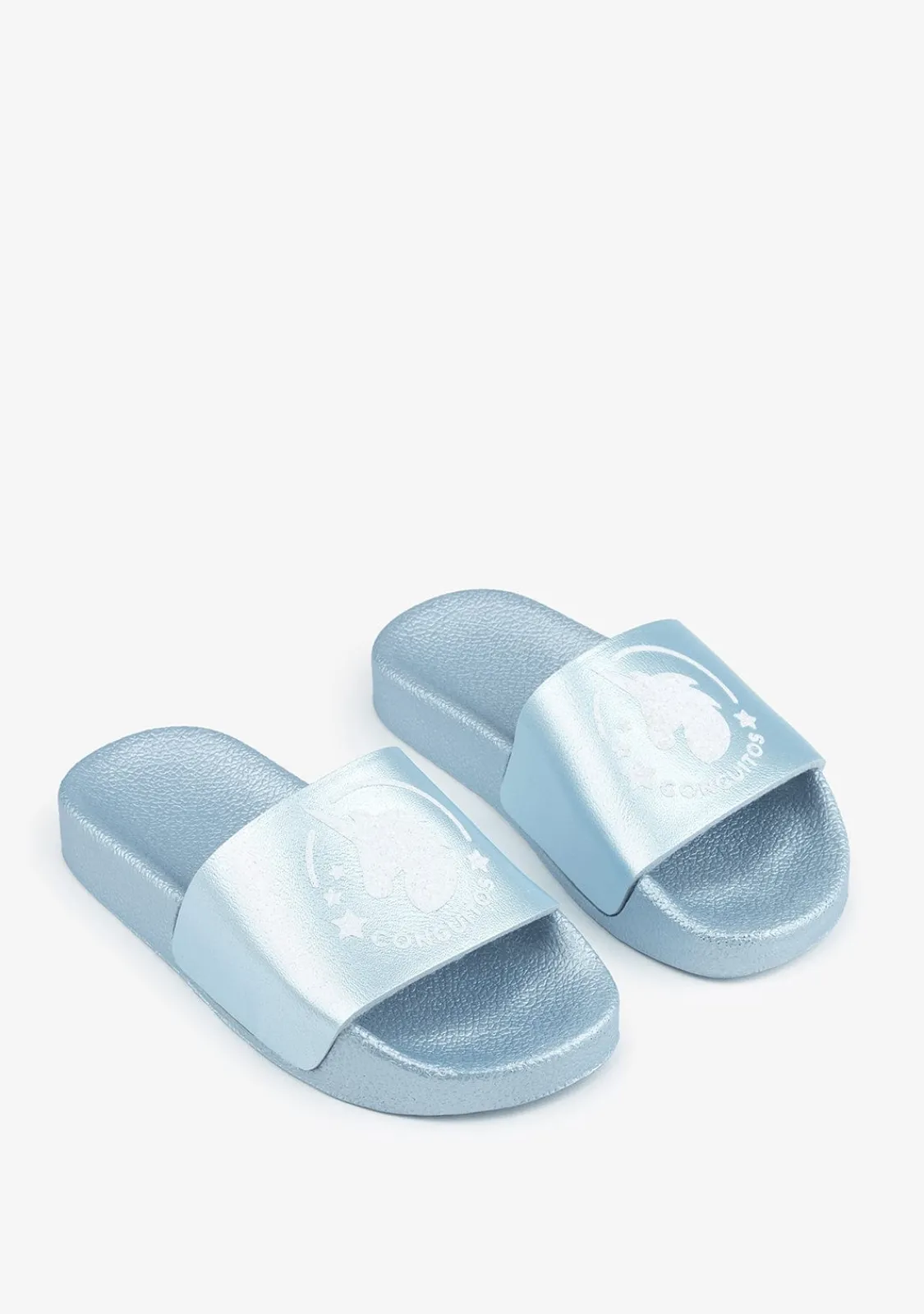 Conguitos Sandalias Pala Unicornio Azul^ Baño|Chanclas