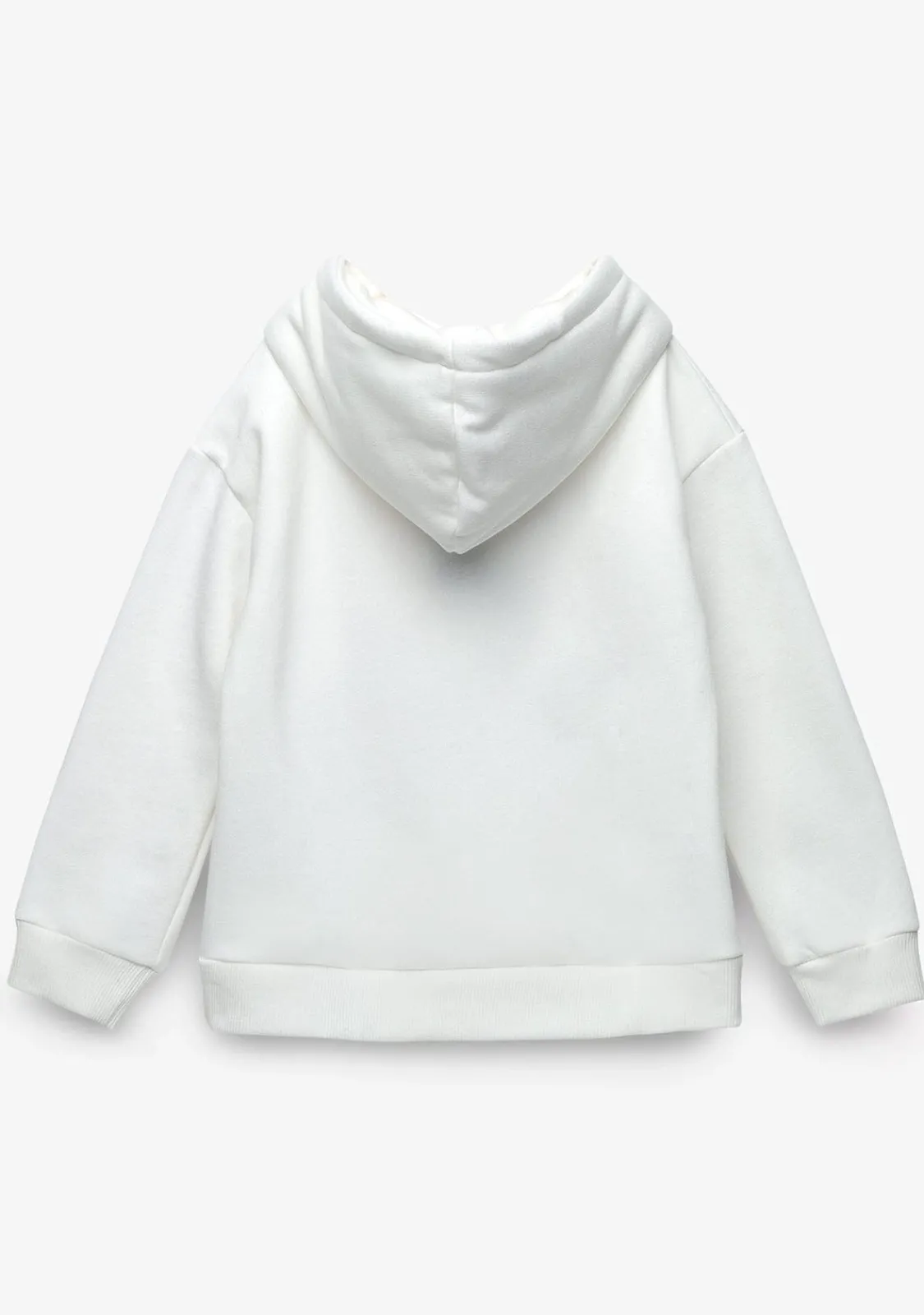 Conguitos Sudadera De Niña Capucha Rock Blanco^ Sudaderas