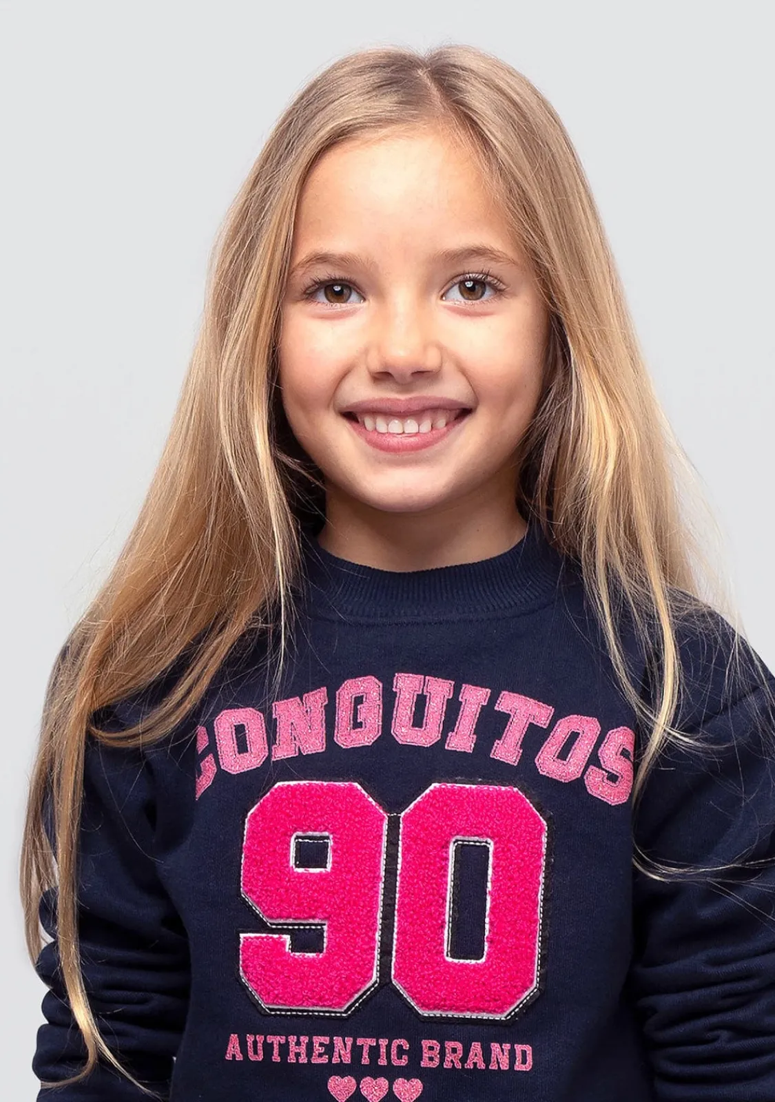 Conguitos Sudadera De Niña Marino ^ Camisetas|Sudaderas