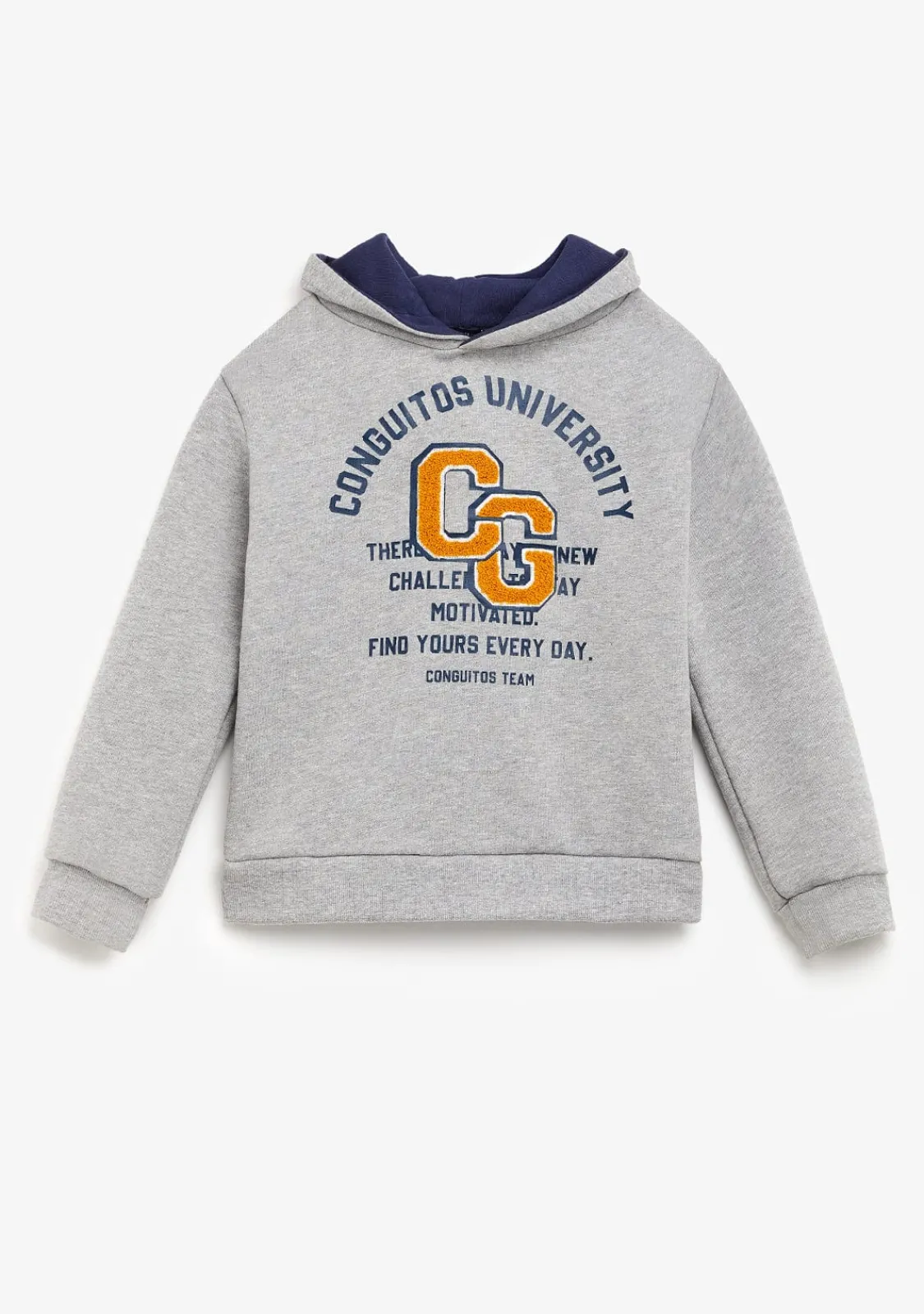 Conguitos Sudadera Universidad Gris^ Sudaderas