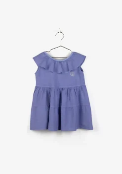Conguitos Vestido De Niña Volante Azul^ Vestidos De Verano|Vestidos