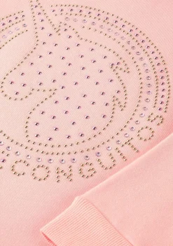 Conguitos Vestido Sudadera De Niña Strass Unicornio Rosa^ Vestidos Sudadera|Vestidos