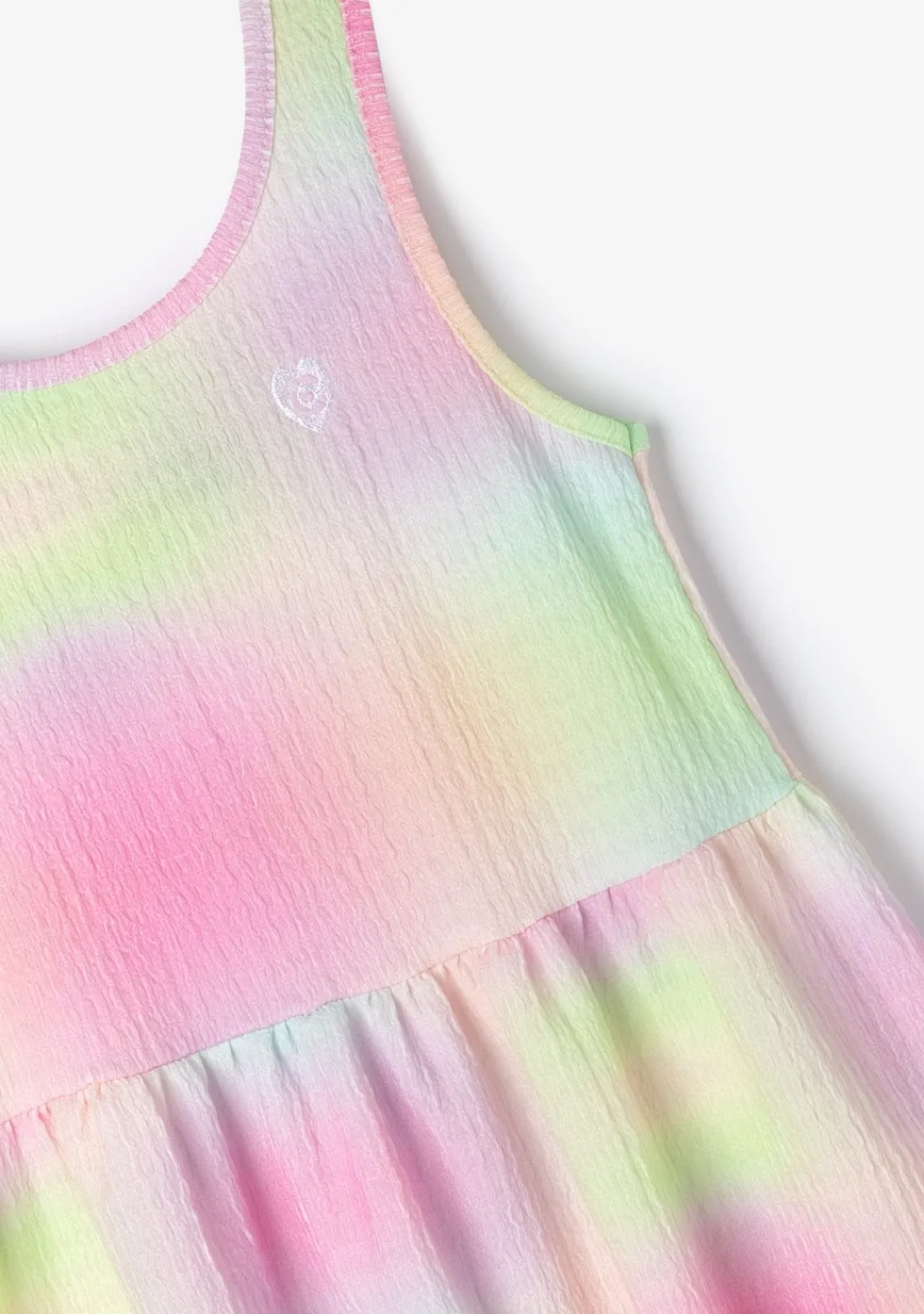 Conguitos Vestido Volantes Tie Dye^ Vestidos De Verano|Vestidos