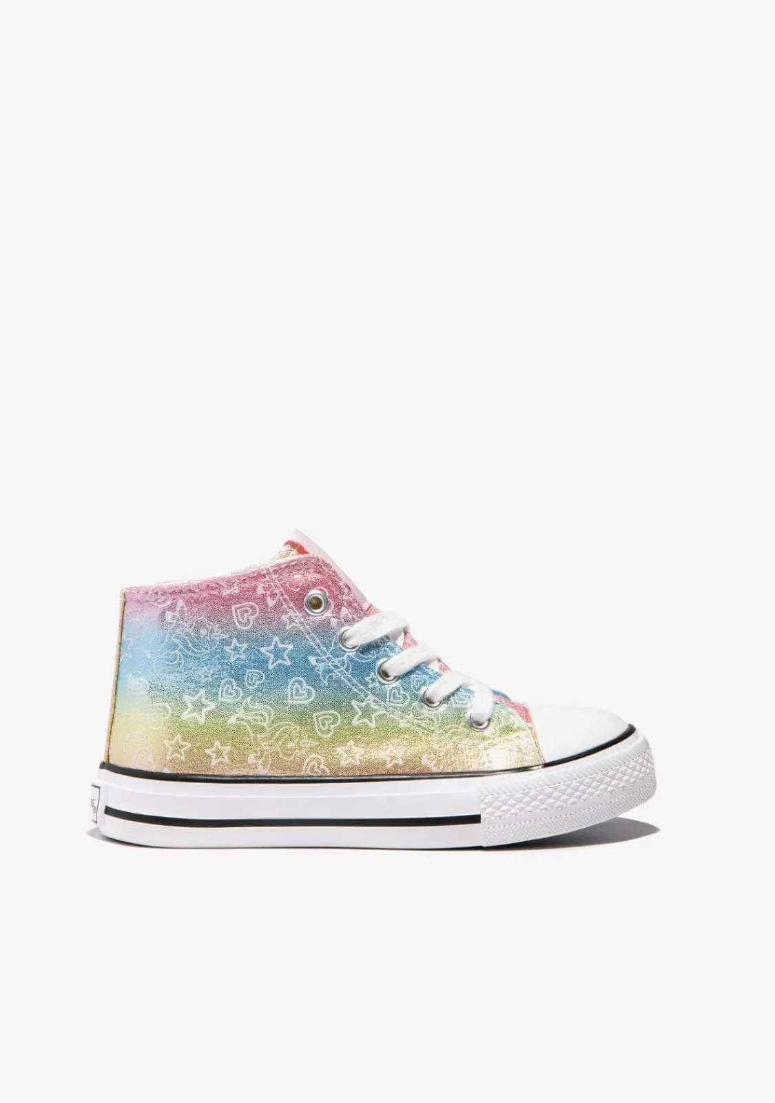 Conguitos Zapatillas Altas Brillo En La Oscuridad Multicolor^ Zapatillas|Zapatillas