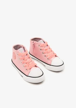 Conguitos Zapatillas Altas Charol Rosa^ Zapatillas|Zapatillas