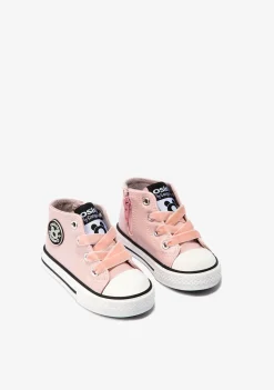 Conguitos Zapatillas Altas De Bebé Charol Rosa^ Zapatillas|Zapatillas